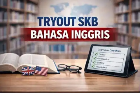 Cover materi untuk Tryout Bahasa Inggris (Setara TOEFL/IELTS Dasar)