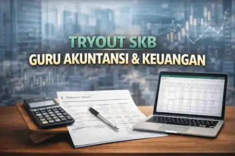 Cover materi untuk Tryout SKB Akuntansi (Guru) - Latihan Soal Akuntansi Keuangan