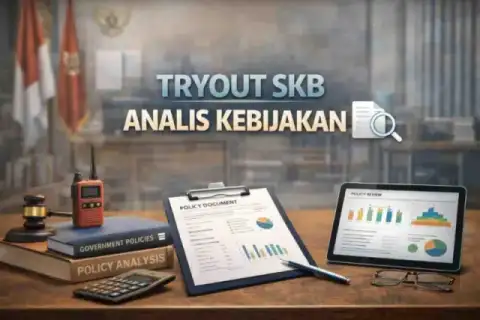 Cover materi untuk Tryout Analis Kebijakan: Simulasi Strategis Metodologi