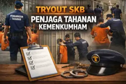 Cover materi untuk Simulasi Kompetensi Penjaga Tahanan Kemenkumham: Kesiapan Fisik