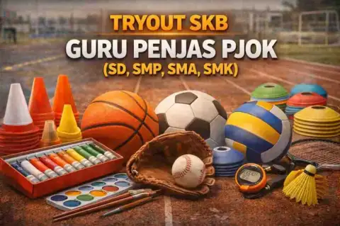 Cover materi untuk Tryout Guru Penjasorkes: Sinergi Kompetensi Fisik, Sport Science