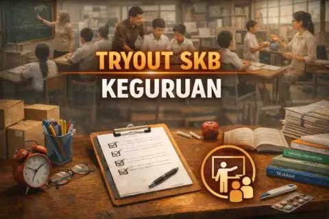 Cover materi untuk Tryout Kompetensi Pedagogik dan Profesional Keguruan Terpadu