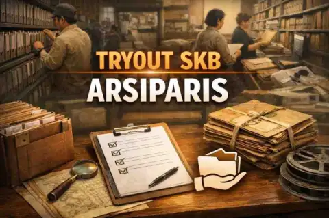 Cover materi untuk Tryout SKB Kearsipan Persiapan Ujian Kompetensi Arsiparis