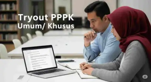 Cover materi untuk Tryout PPPK Umum/ Khusus