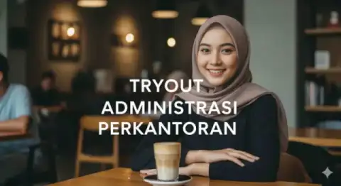 Cover materi untuk Tryout Administrasi Perkantoran Terlengkap (SKB CPNS dan Umum)