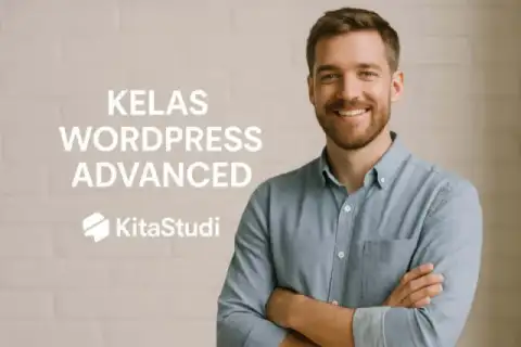 Cover materi untuk Kelas Wordpress Advanced
