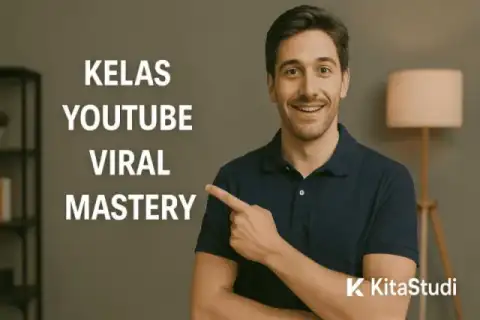 Cover materi untuk Kelas Youtube Viral Mastery